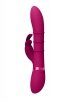 Stimulating rings, vibrating g-spot rabbit - pink